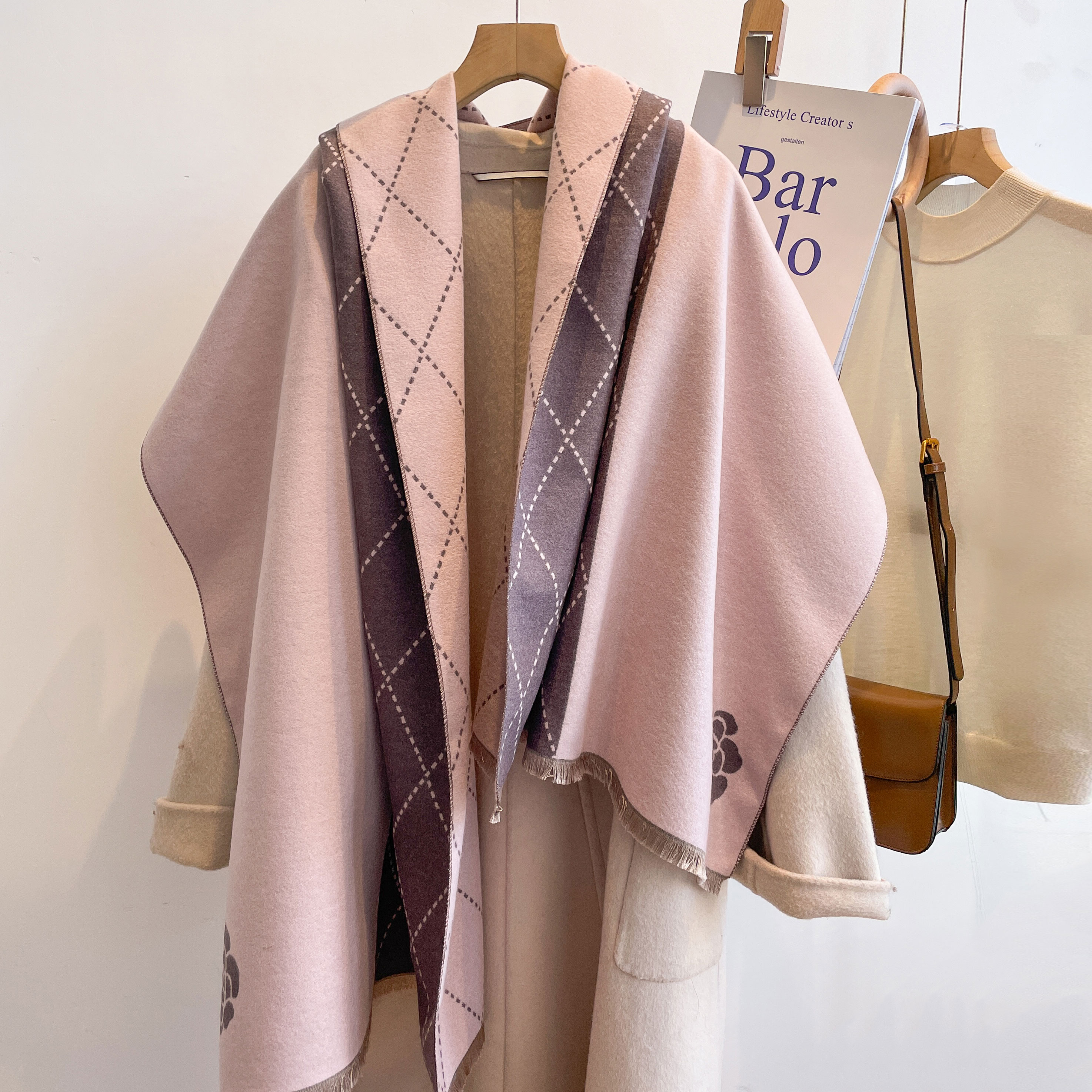 2023 Designer Cashmere Scarf W - Woven Scarf Blanket review and price