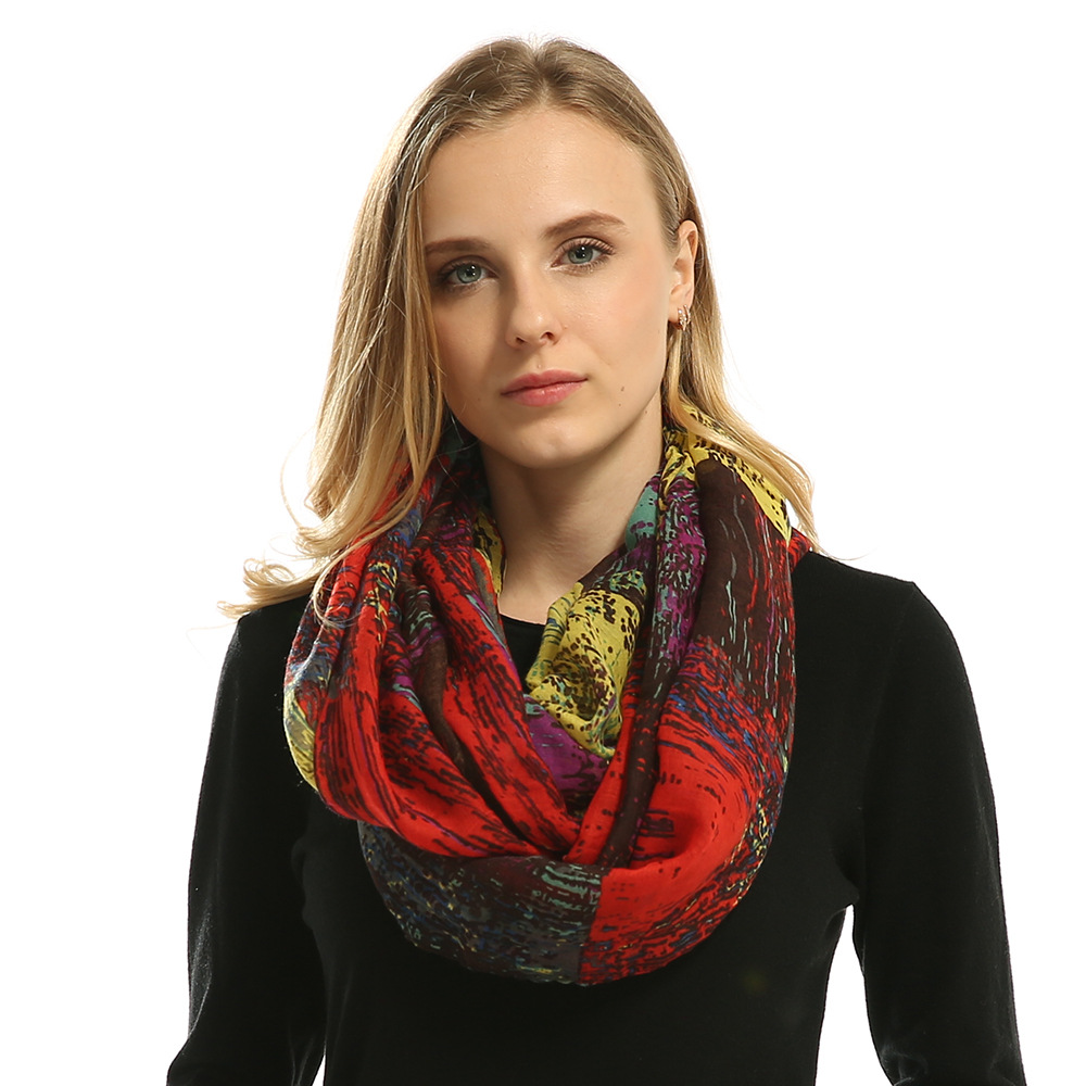 Fashion Women Soft Viscose Pri - Infinity Scarf Knit review and price