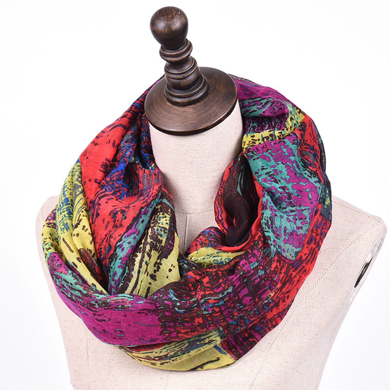 Fashion Women Soft Viscose Pri - Infinity Scarf Knit review and price
