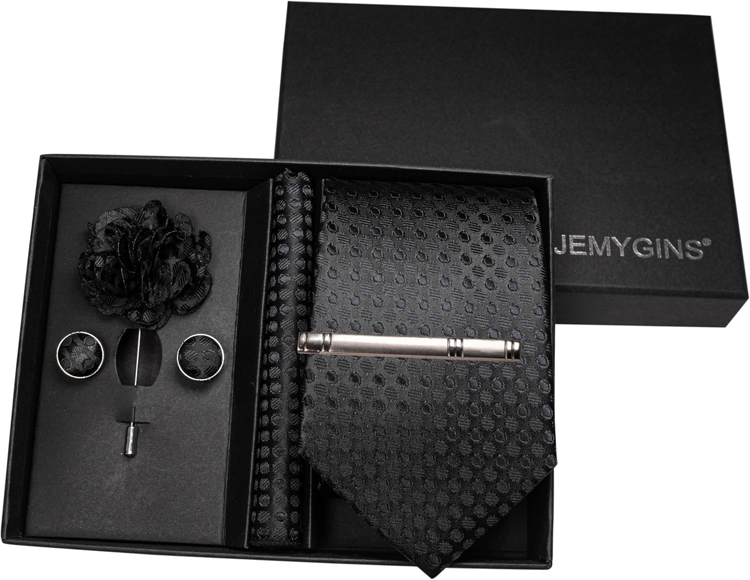 5PCS Men's Tie Set with Pocket - Pocket Square Set review and price