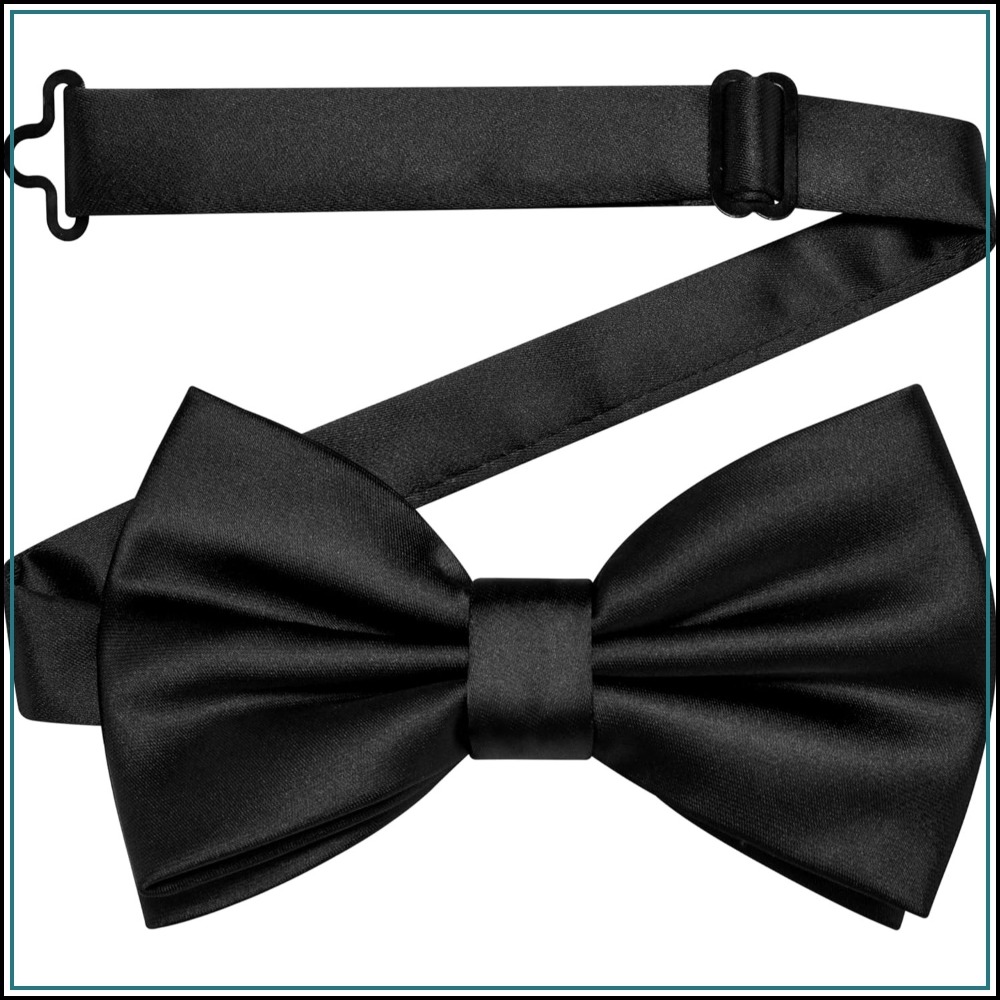 Solid Color Pre-tied Bow Tie Q - Bow Tie Pre Tied review and price
