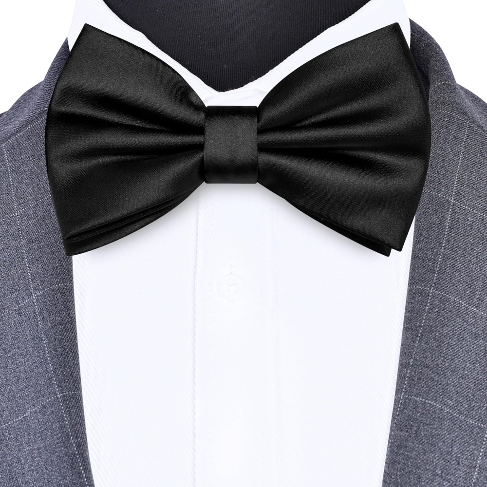 Solid Color Pre-tied Bow Tie Q - Bow Tie Pre Tied review and price