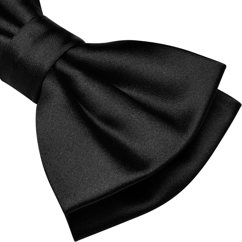 Solid Color Pre-tied Bow Tie Q - Bow Tie Pre Tied review and price