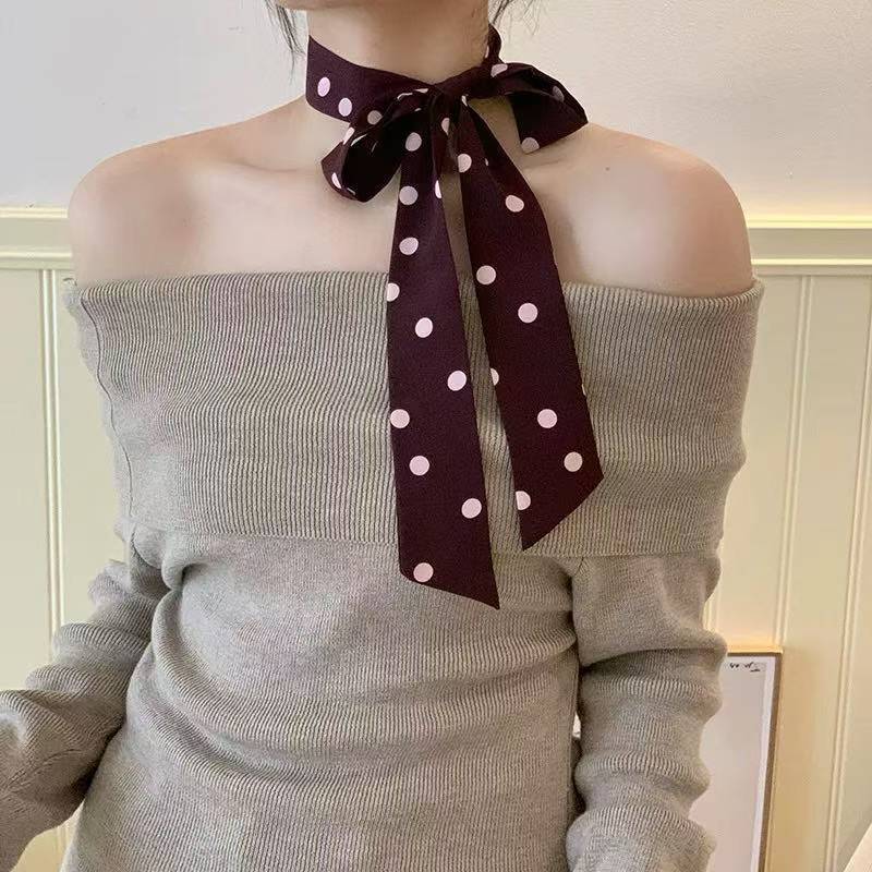 Polka Dot and Striped Print Sc - Silk Tie Striped review and price