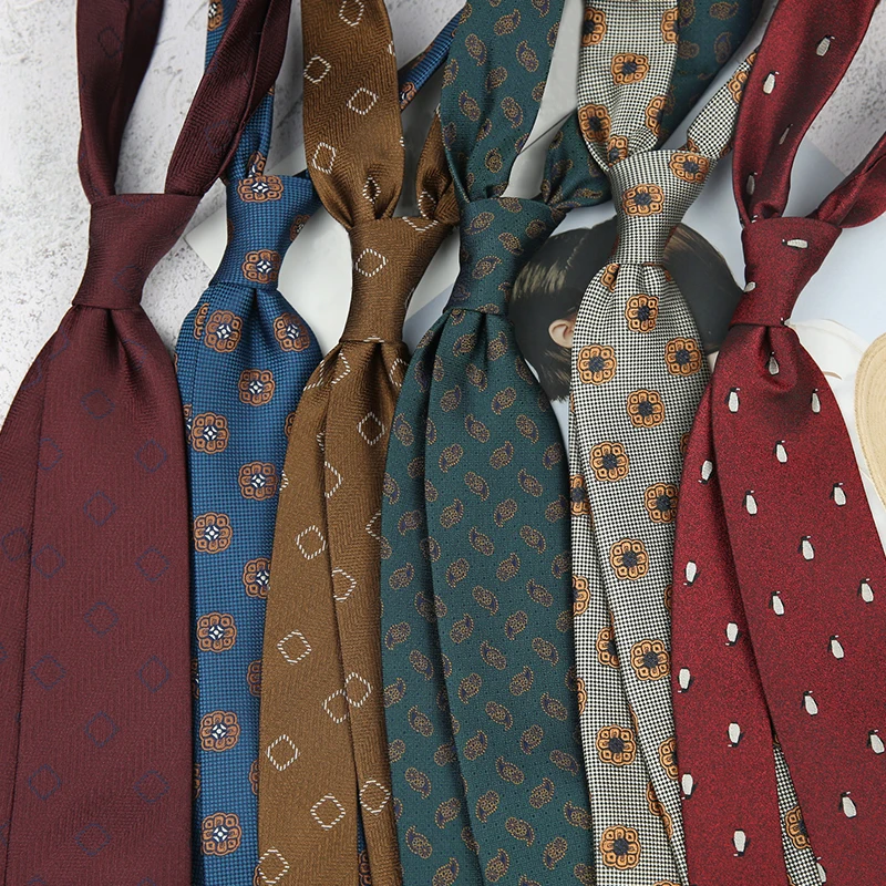 Linbaiway Business Floral Prin - Skinny Tie Men review and price