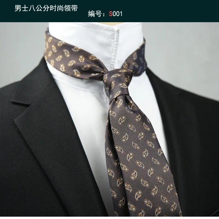 Linbaiway Business Floral Prin - Skinny Tie Men review and price