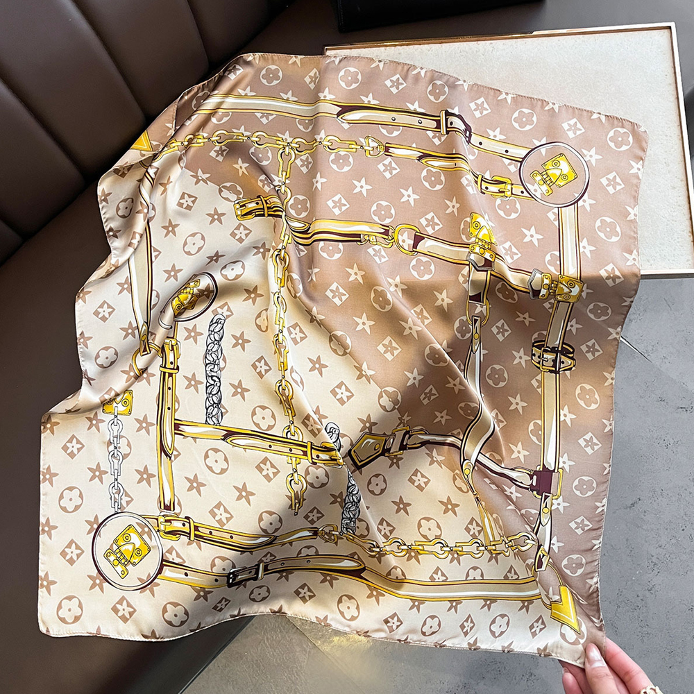 New Hot Sale Fashion 90X90cm P - Silk Neck Scarf review and price