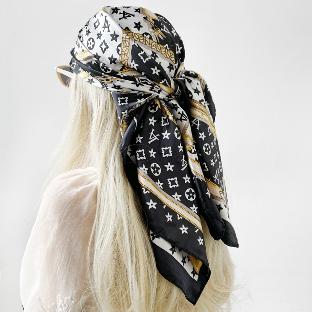 New Hot Sale Fashion 90X90cm P - Silk Neck Scarf review and price