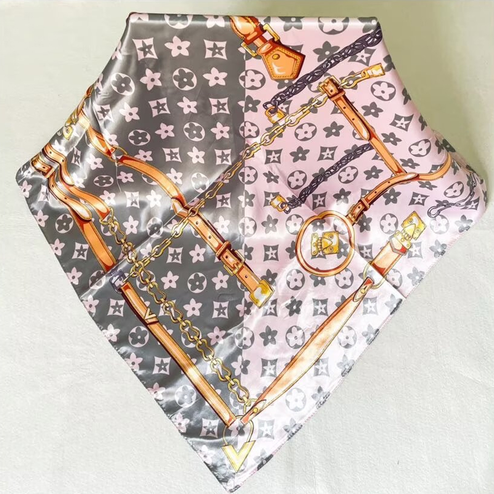 New Hot Sale Fashion 90X90cm P - Silk Neck Scarf review and price