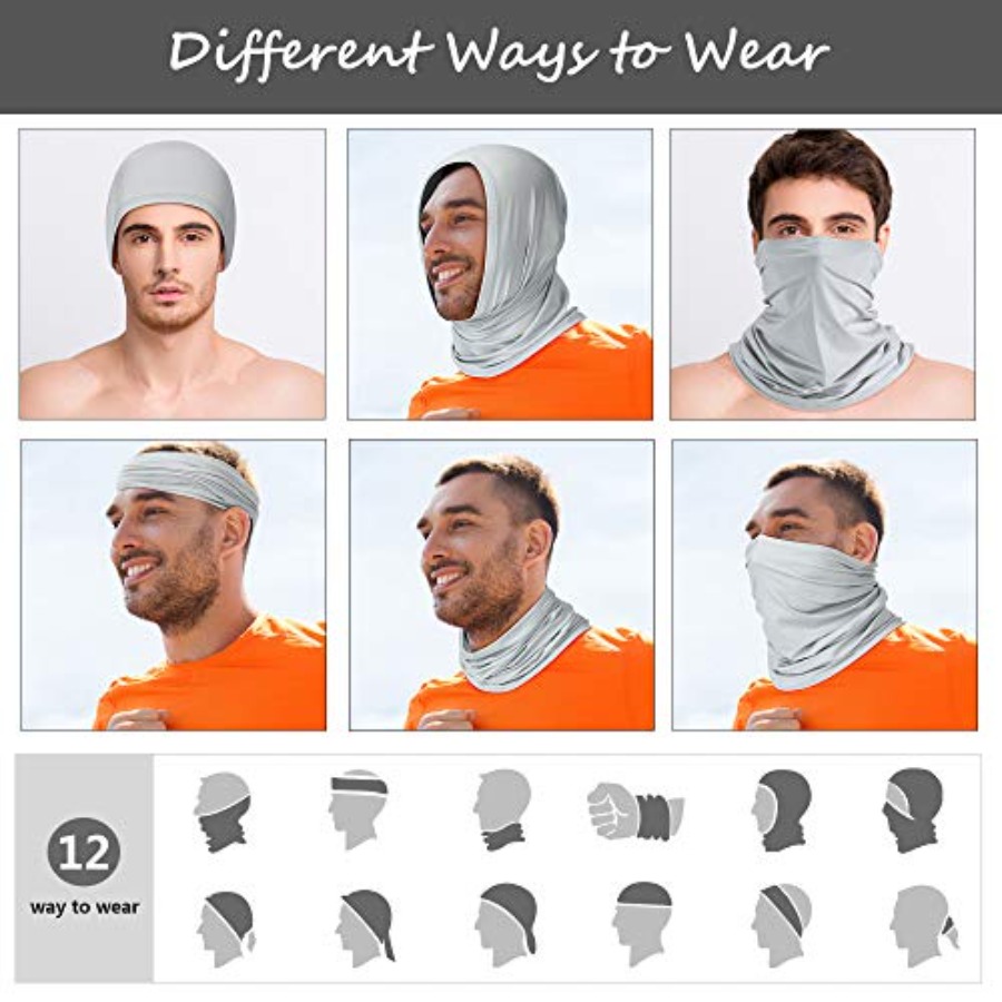 Geyoga Neck Gaiter Bandana Fac - Face Scarf Mask review and price