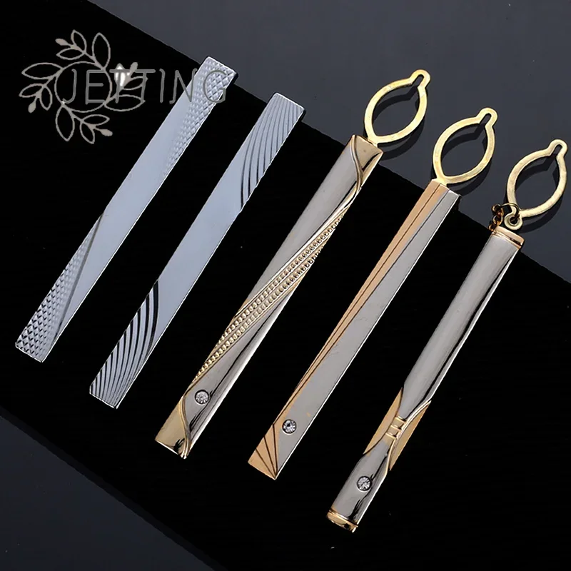 Hot Metal Simple Necktie Buckl - Tie Clip Silver review and price