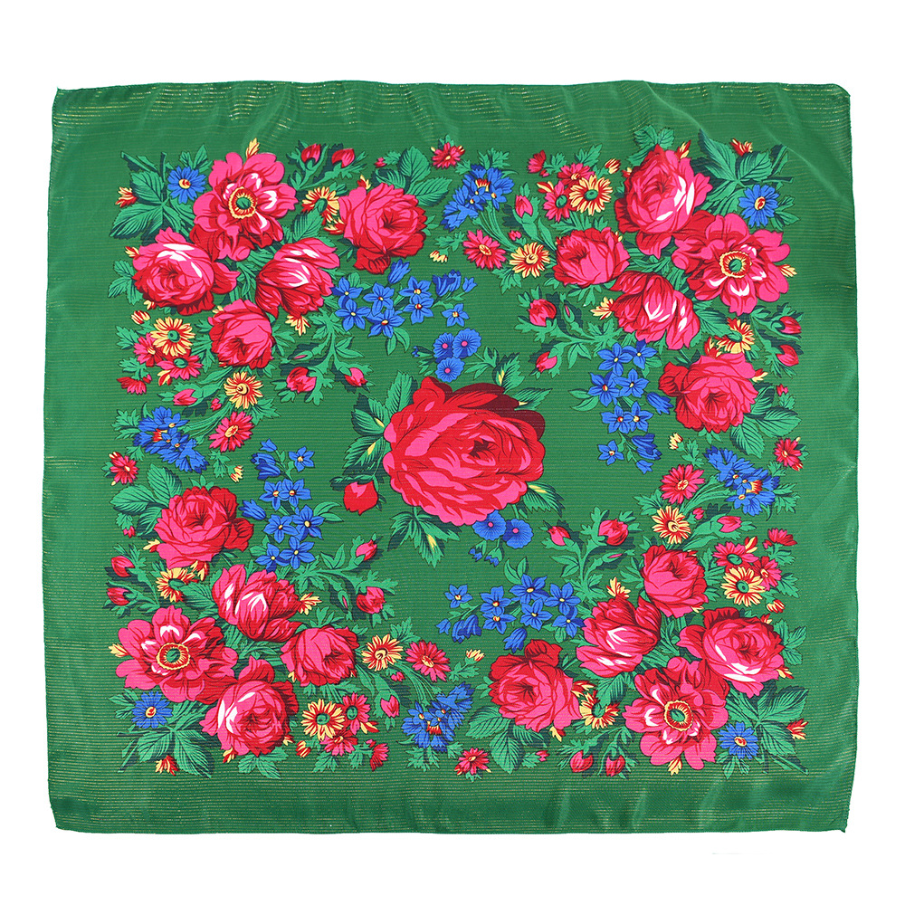 110*110cm Golden Silvery Wire  - Bandana Cotton review and price