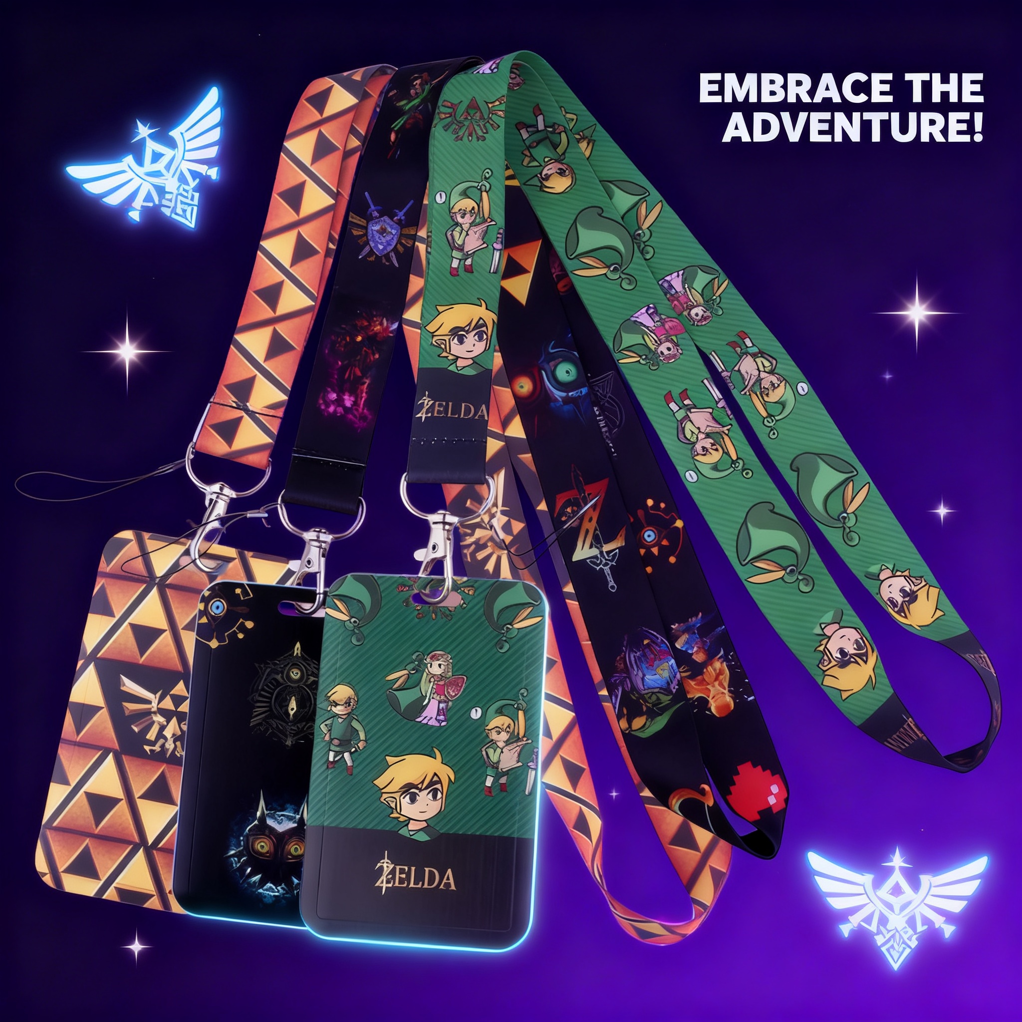 Cartoon Game Lanyards for Key  - Lanyard Badge Holder review and price