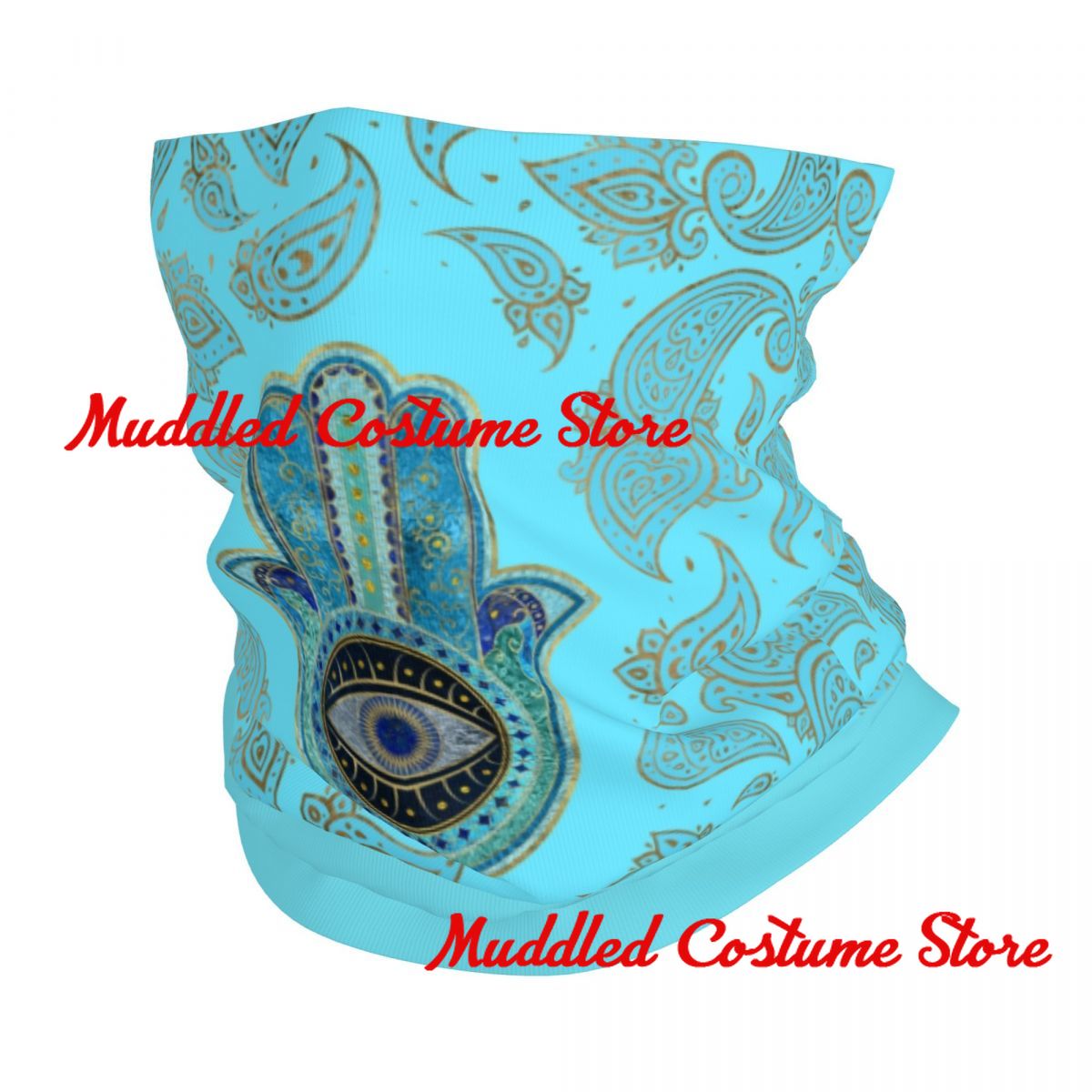 Custom Hand Of Fatima With Pai - Neck Warmer Tube review and price