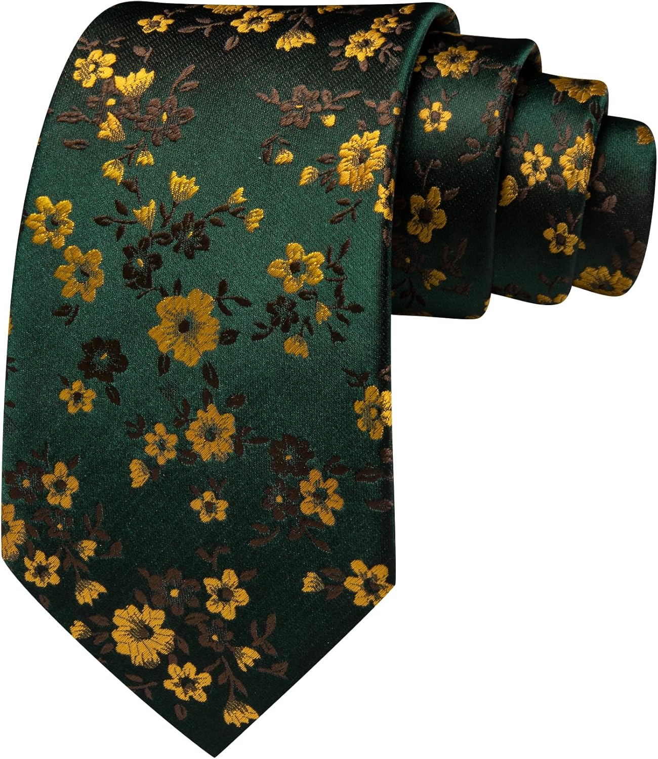 Men's Floral Paisley Silk Tie  - Pocket Square Set review and price