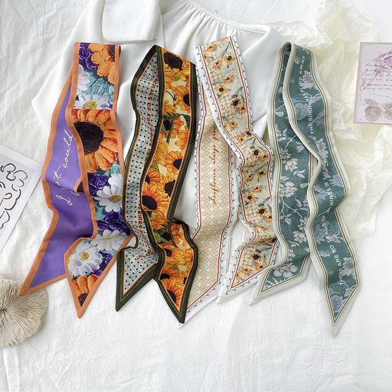 Spring Oil Painting Series Sca - Head Wrap Turban review and price